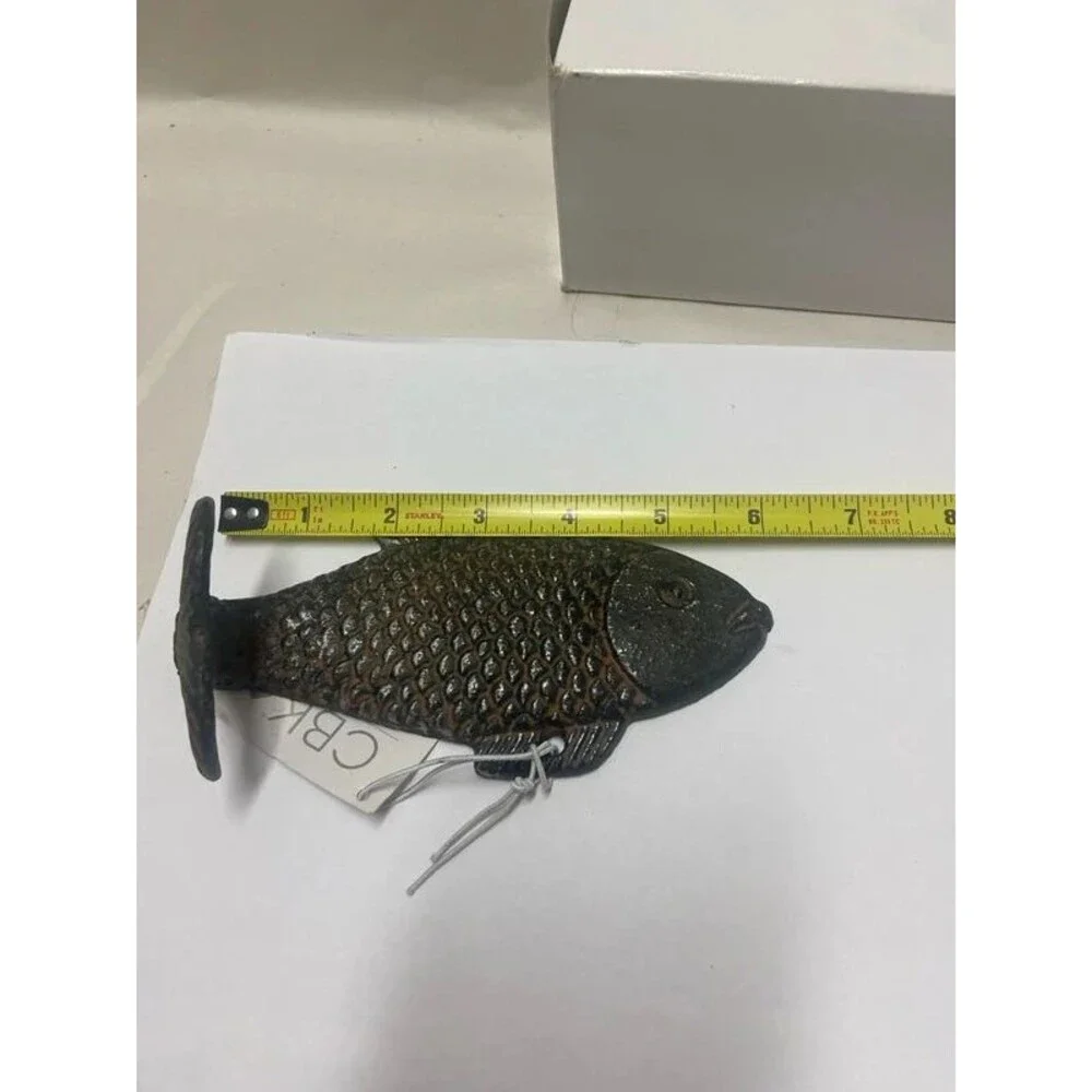 CBK cast iron fish wall hook